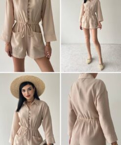 Alternative view of افرهول جمبسوت قصير لون كراميل