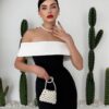 فستان كلاسي أسود