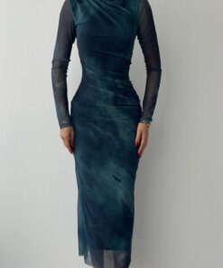 Alternative view of فستان ليز ميدي