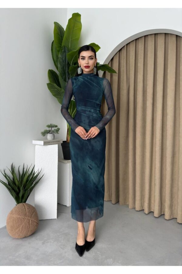 فستان ليز ميدي