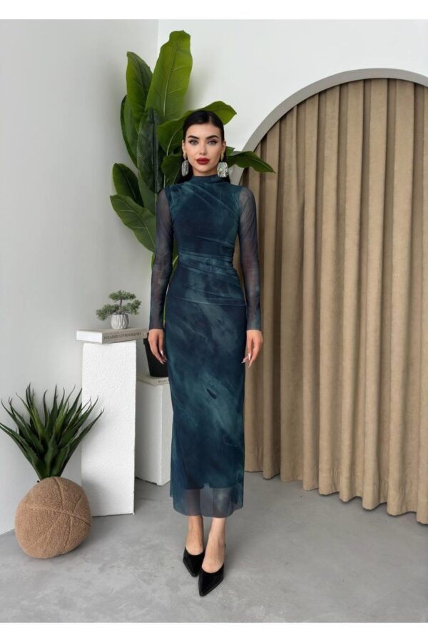 فستان ليز ميدي