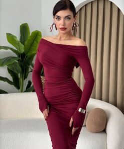 Alternative view of فستان Newry الطويل