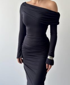 Alternative view of فستان Poem بدون أكتاف