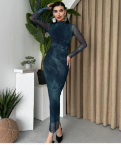 فستان ليز ميدي