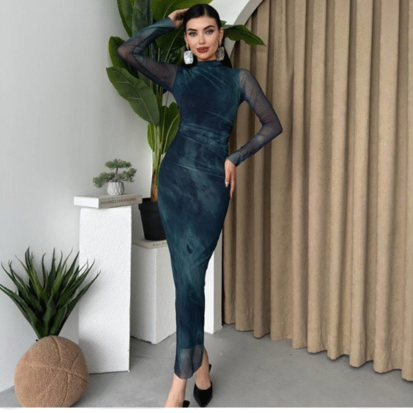 فستان ليز ميدي