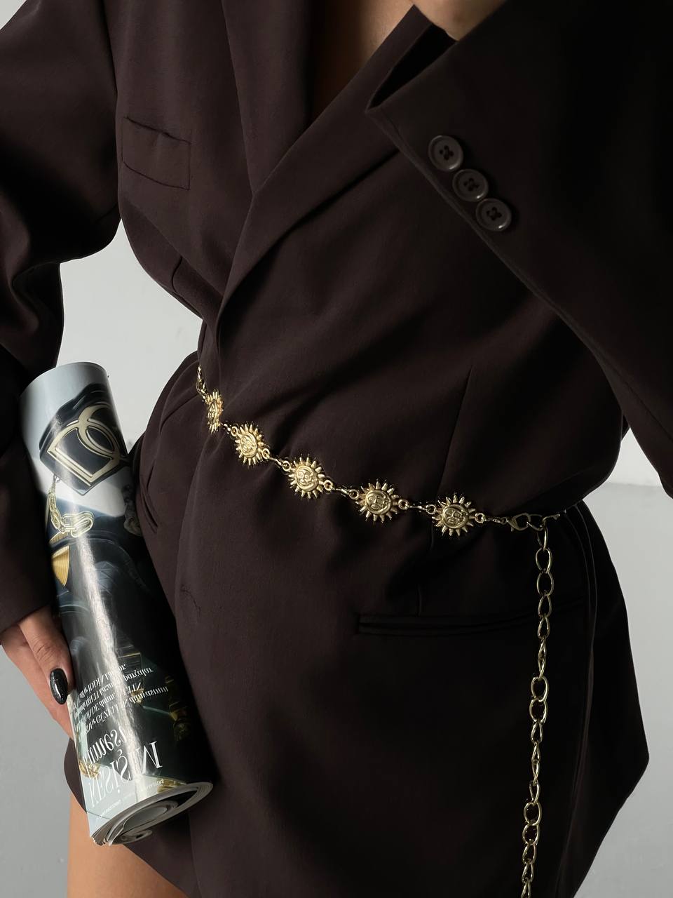 حزام شمس ذهبي