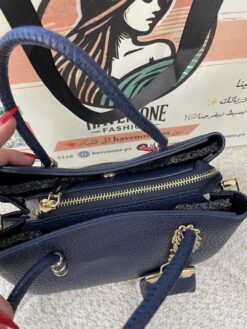 ⁦شنطة V’SHINE الجلدية الفاخرة – كحلي ملكي💙⁩ - الصورة ⁦5⁩