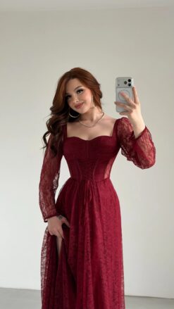 ⁦فستان "الملكة" المزود بالكورسيه ♥️⁩ - الصورة ⁦9⁩