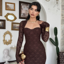 فستان كونتيسا البني 🤎