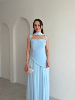⁦فستان لافينيا – Lavinia 🩵⁩ - الصورة ⁦3⁩